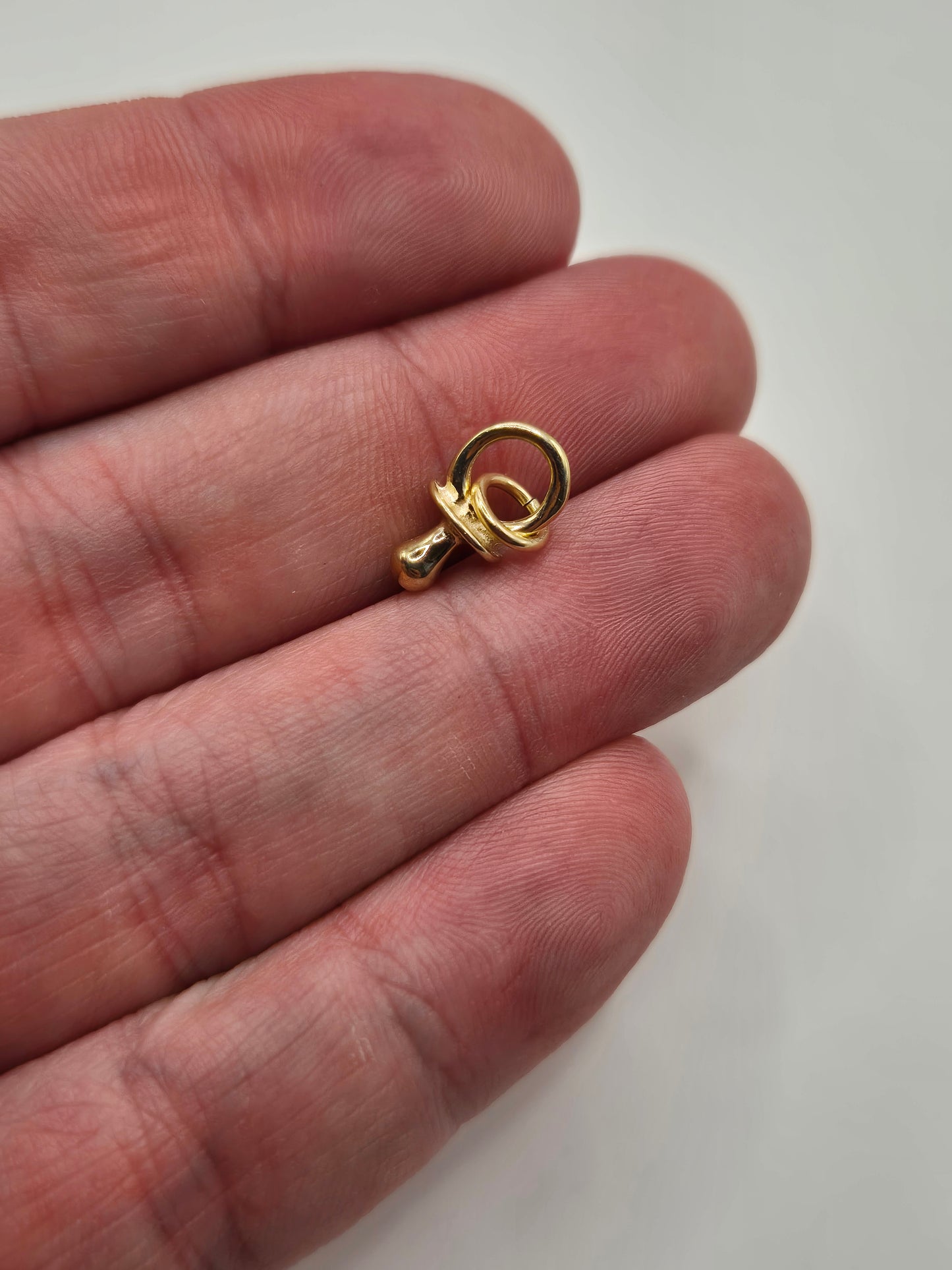 9ct gold dummy charm
