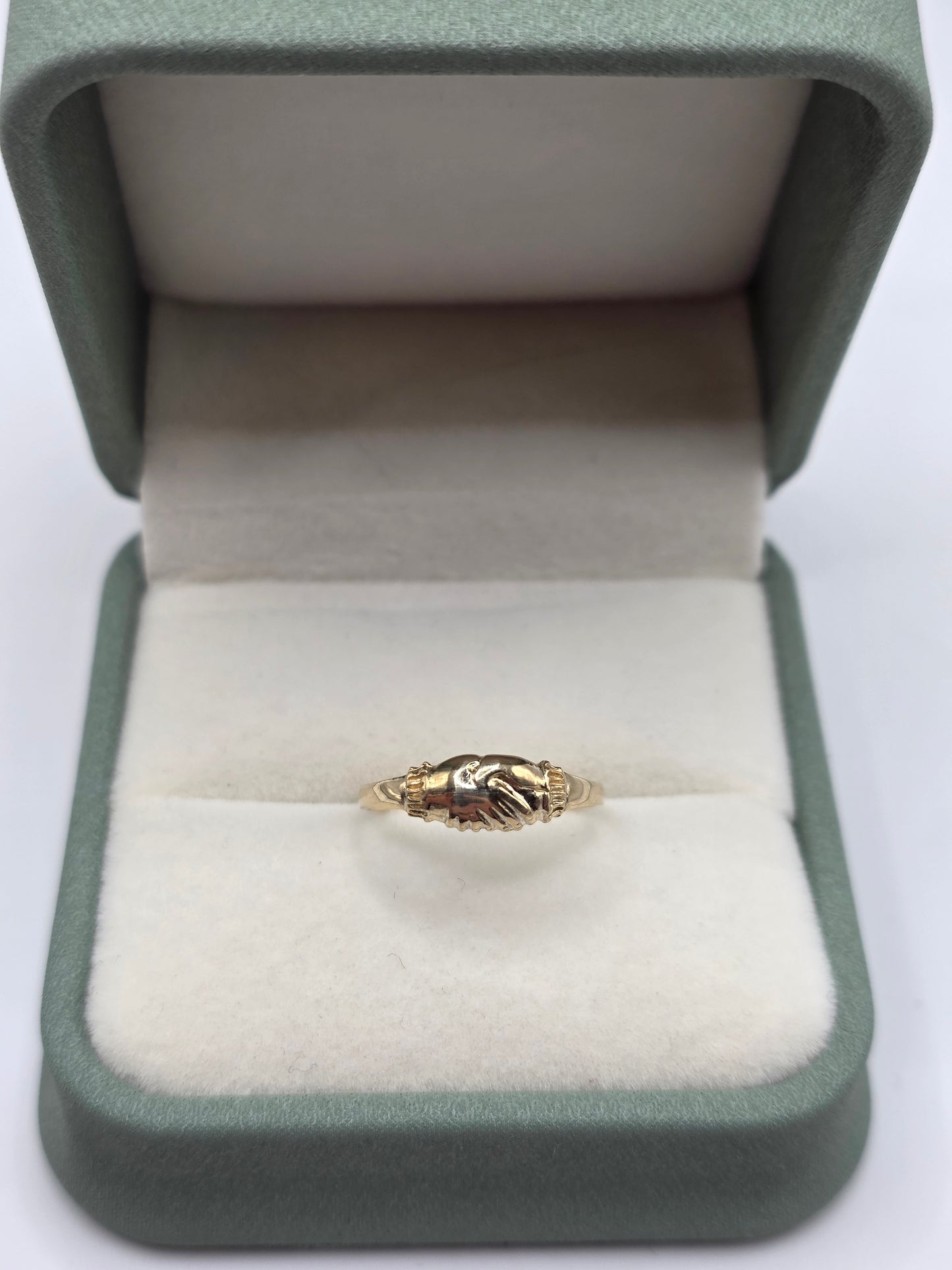 9ct gold fede ring