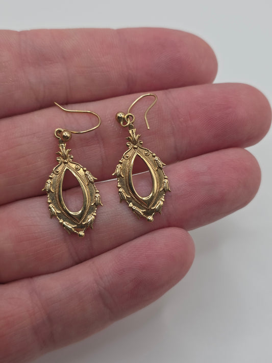 9ct gold earrings