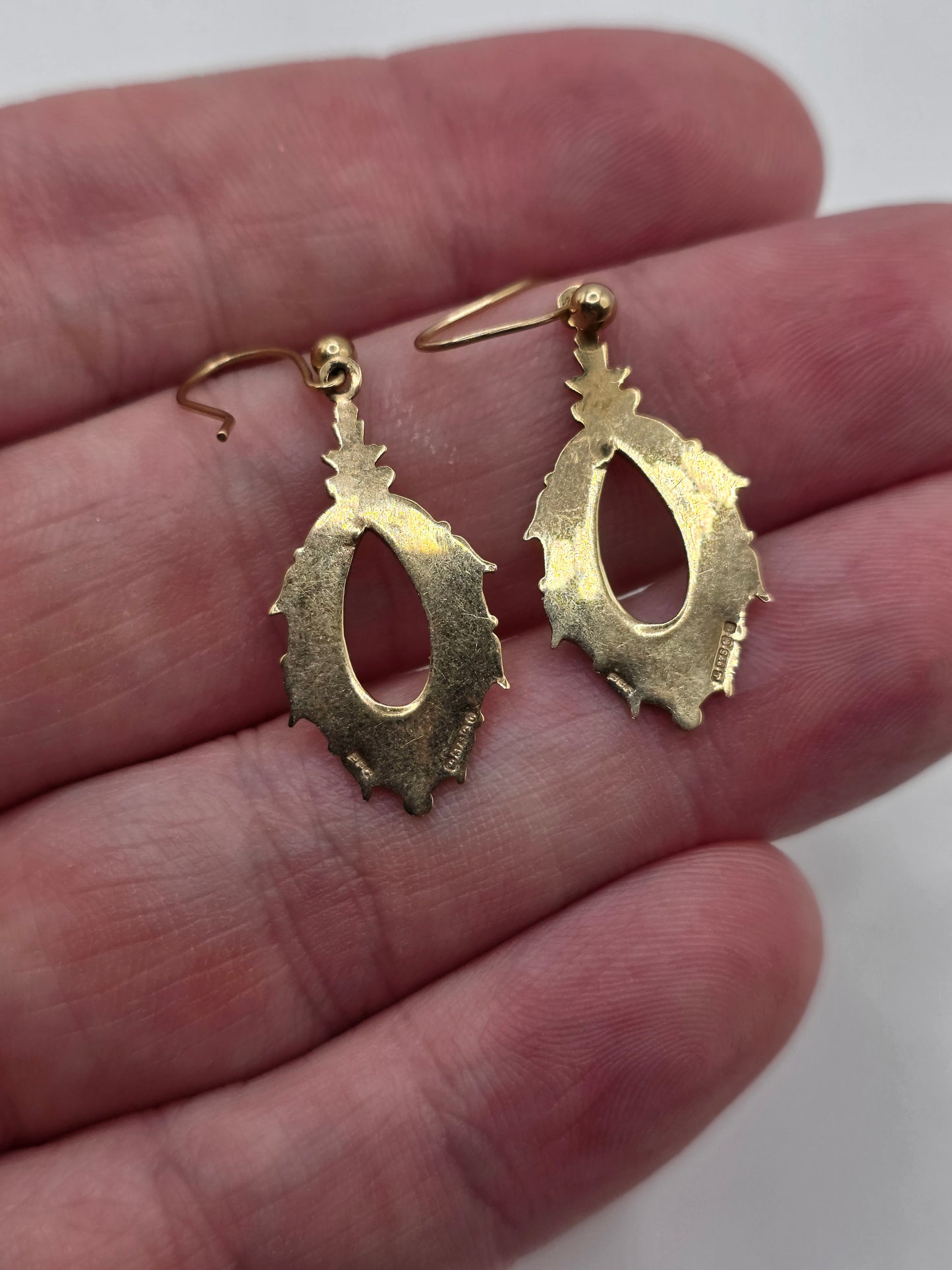 9ct gold earrings