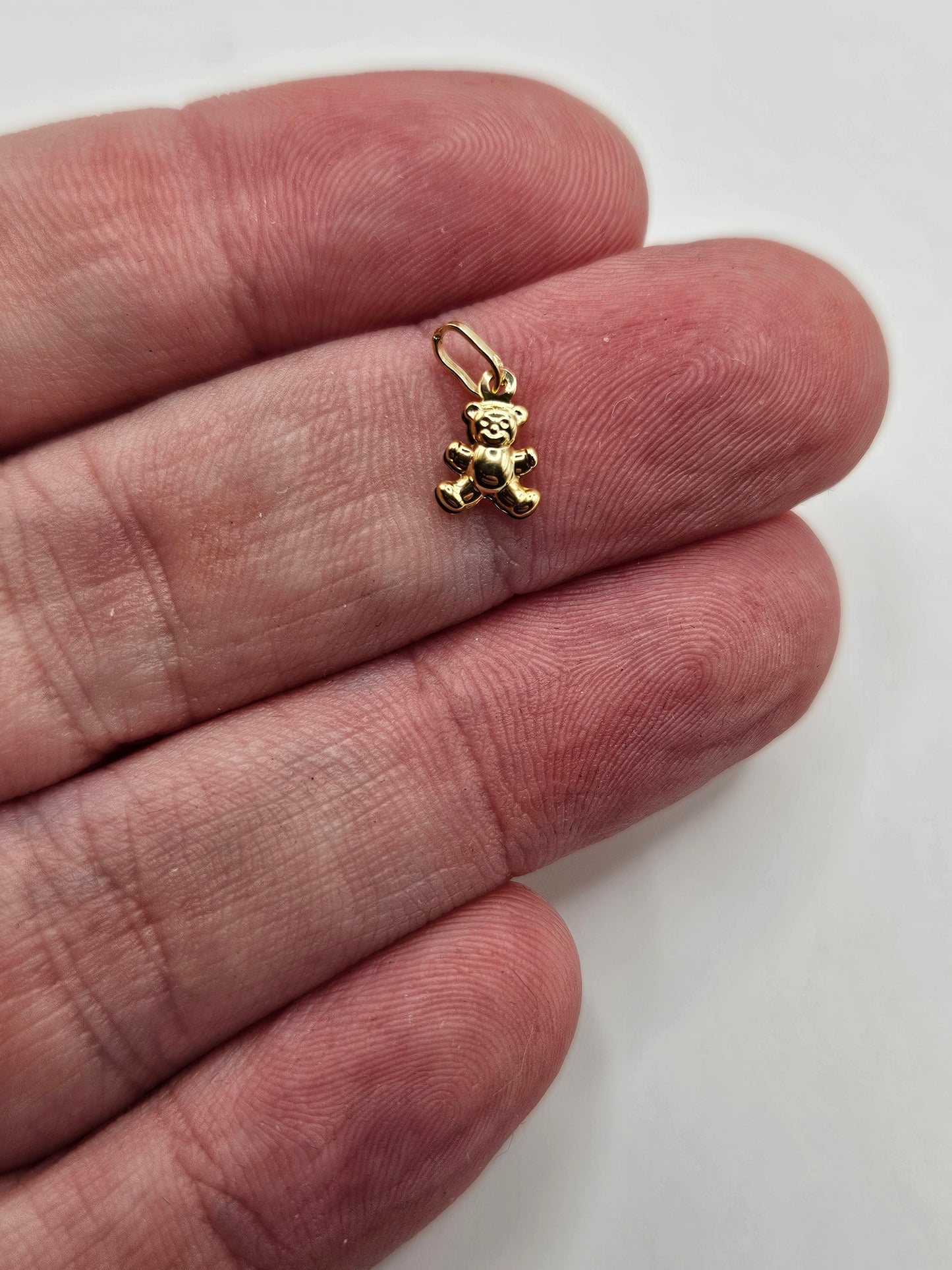 9ct gold bear charm