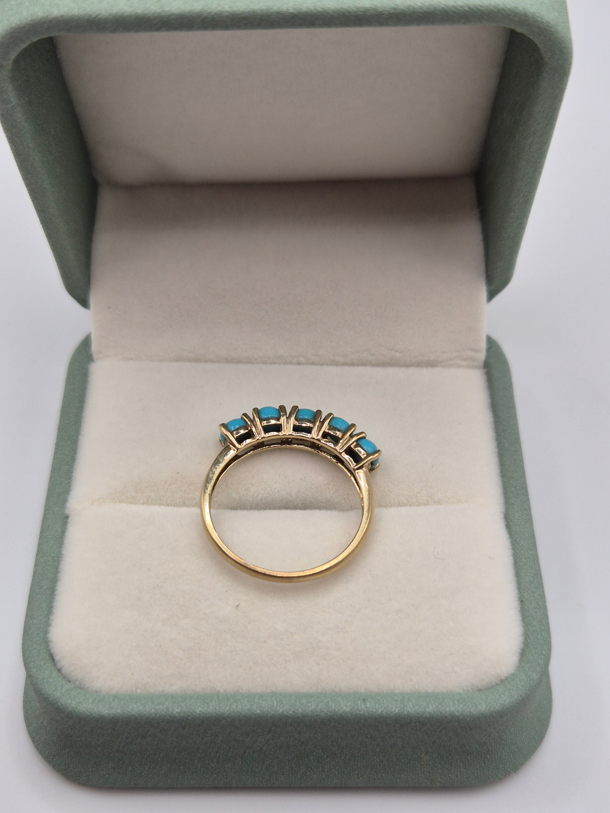 9ct gold turquoise ring – GrangeJewellers