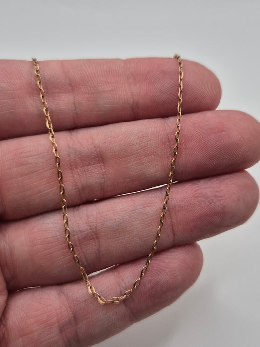 9ct rose gold chain (14)