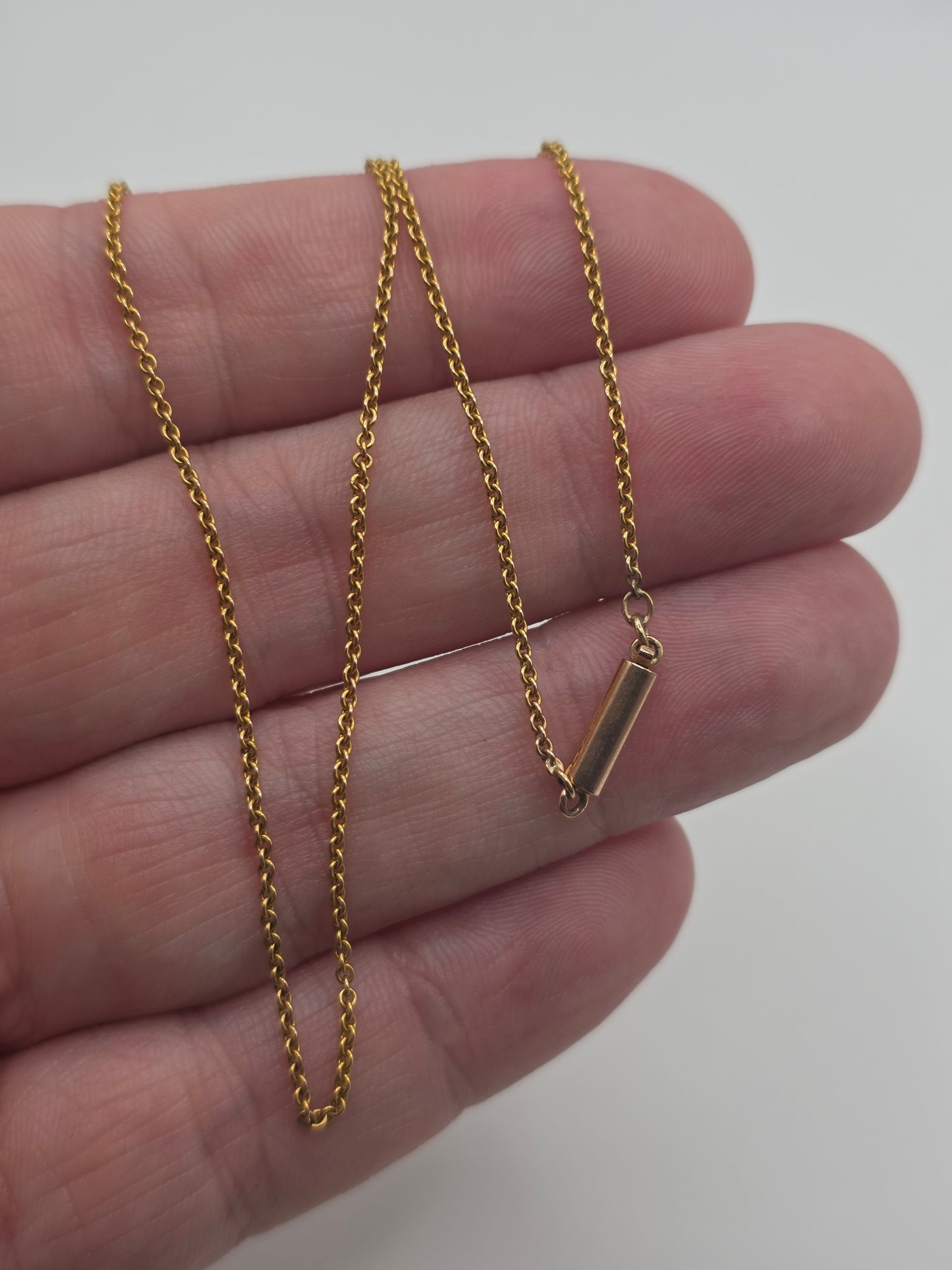 Antique 9ct gold chain (33)