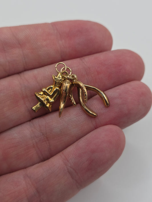 9ct gold lucky charms