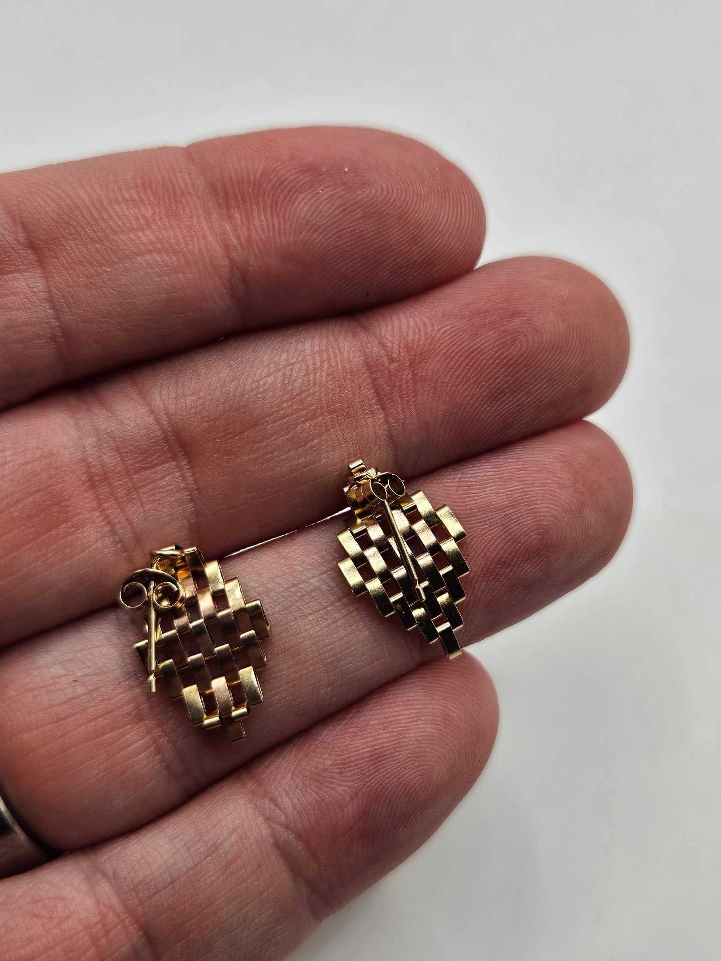 9ct gold earrings